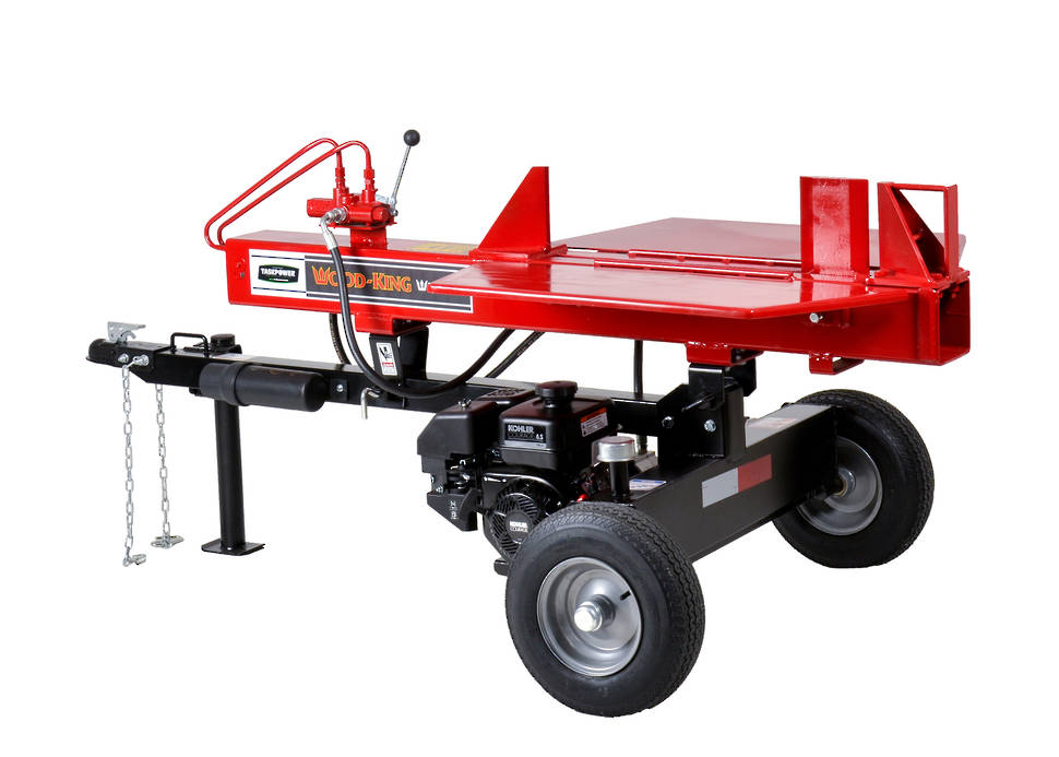 Wood king shop log splitter